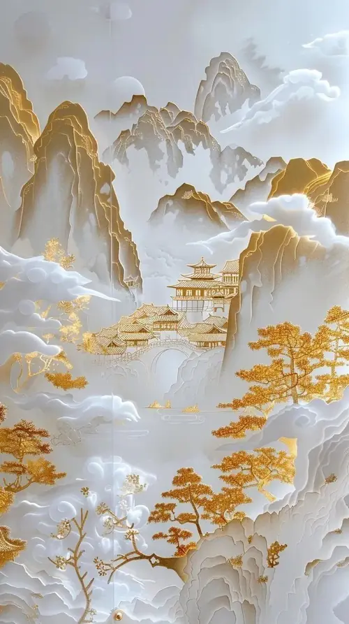 Căn phòng ảo màu trắng có ghế tròn đỏ ở giữa, phối cảnh sâu giúp màn hình trông rộng hơn. Căn phòng ảo màu trắng có ghế tròn đỏ ở giữa, phối cảnh sâu giúp màn hình trông rộng hơn.