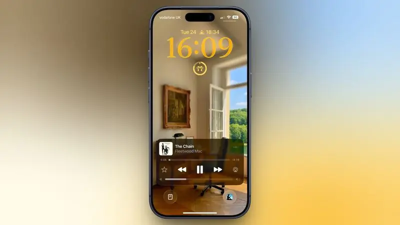 Thêm thanh trượt âm lượng vào Màn hình khóa iPhone